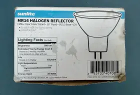 653703407081 SUNLITE Brilliant Halogen Lights Lumes