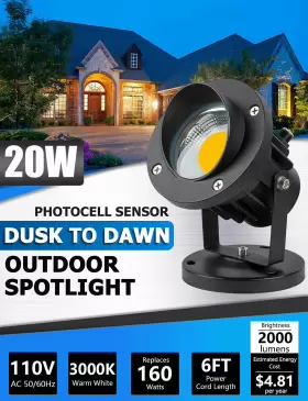 603977462934 SUNVIE Spot Lights Photocell Sensor Dusk Dawn #2