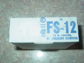 FS-12 SURELITE Box Fluorescent Condenser Circline