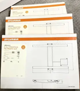75277 SYLVANIA Ledvance Troffer Retrofit Dimmable Kit