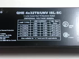 QHE4X32T8-UNV SYLVANIA Sylvannia Isl Fluorescent Ballast Lamp #3