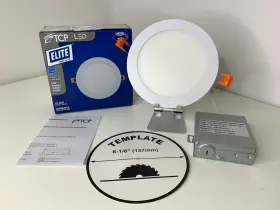 L12EL6DCCT1 Box Lighting Snap Downlight Edge Lit Dimmable