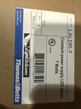 LALDR-7 THOMAS BETTS Power Supply Led Driver