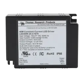 LED40W-24-C1670 THOMAS RESEARCH PRODUCTS Led Driver