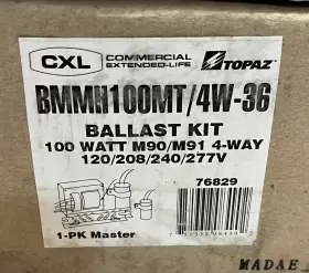 BMLU70MT-4W-36 TOPAZ Ballast Hps Kit