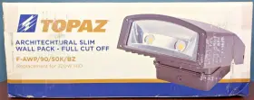 F-AWP-90-50K-BZ TOPAZ LIGHTING Led Wall Pack Light