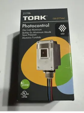 2119A TORK Photocontrol Stem Mount Die Cast Led Vac