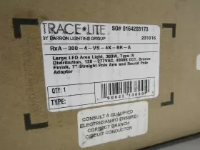 RXA-300-4-VS-4K-BR-A TRACE-LITE Led Area Light Finish #3