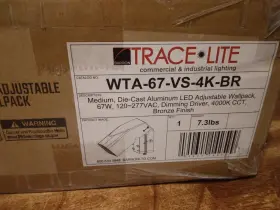 WTA-67-VS-4K-BR TRACE LITE Led Wall Pack