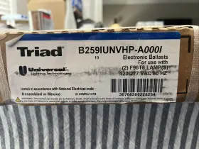 B259IUNVHP-A000I TRIAD Pack Lighting Ballasts Lamps