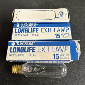 CT61 TUNGSRAM Ge Longlife Exit Lamp Base Set