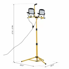 US01-B41005 UIRIO Bright Led Double Powder Coated Tripod #3