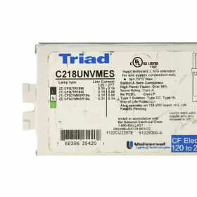 C218UNVMES UNIVERSAL BALLAST Fluorescent Lamp Cfl #3