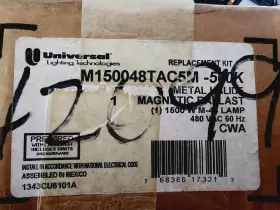 M10000120AC5M UNIVERSAL LIGHTING Ballast Halide Cat Kit #2
