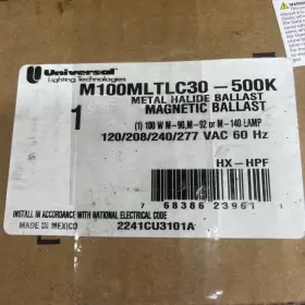 M100MLTLC3M-500K UNIVERSAL LIGHTING Halide Ballast #2