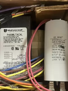 P400MLTAC4L UNIVERSAL LIGHTING Halide Ballast #3