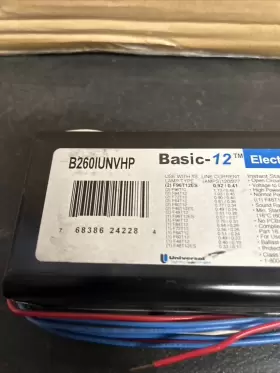 B260IUNVHP UNIVERSAL LIGHTING TECHNOLOGIES Ballast Lamp Vac #2