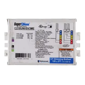 C218UNVSV3ME UNIVERSAL LIGHTING TECHNOLOGIES Cfl Dimming Cfq