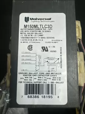 M150MLTLC3D-500K UNIVERSAL LIGHTING TECHNOLOGIES Pack Kit #2
