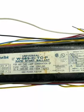 W-589-D-TC-P UNIVERSAL LIGHTING TECHNOLOGIES Magnetek Rapid #3