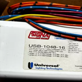 USB-1048-16 Signa Ballast Lamp Sign