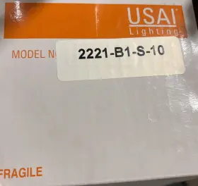 2221-B1-S-10 USAI LIGHTING Bevelled Mini Round Downlight