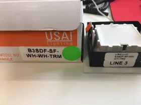 B3SDF-SF-WH-WH-TRM USAI LIGHTING Lights LIGHTING