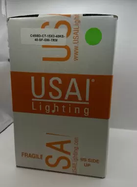 Usai Lighting C4SBD-CT-15X3-40KS40-SF-GW-TRM Bevel Led
