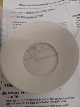 D2-035 USAI LIGHTING Bevel Flangeless Nos #3