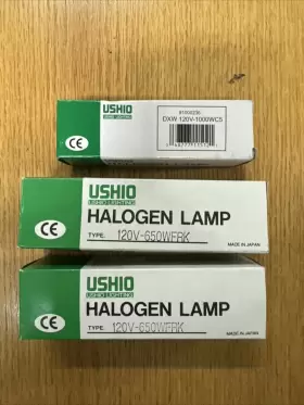 120V-650WFRK USHIO Halogen Lamp Dxw