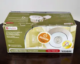 0354644 UTILITECH Shower Recessed Recess Lighting Bulb Kit