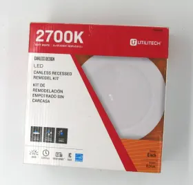 0831127 UTILITECH Equiv Led Recessed Recess Downlight