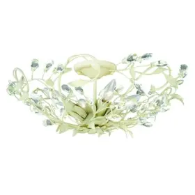 C0024 VAXCEL Jardin Crystal Cream Vine Semi Flush Mount
