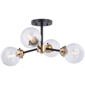 C0194 VAXCEL Orbit Sputnik Semi Flush Mount