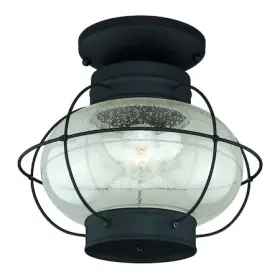 T0144 VAXCEL Chatham Coastal Globe Flush Mount Ceiling Light