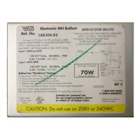 M7012-27CK-5EU-JT2 VOSSLOW-SCHWABE Vossloh Ballast Halide