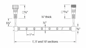 LED-TCO-5-RGB WAC LIGHTING Invisiled Palette Changing Tape #3