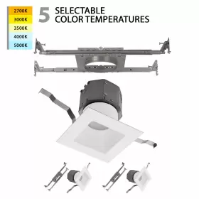 R4DSDN-F9CS-WT-2 WAC LIGHTING Pop Led Canless Recessed Recess