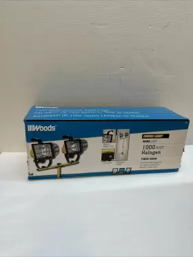 090529621855 WOODS Twin Head Light Tripod Up Tall #3