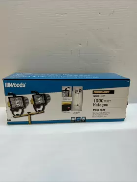 090529621855 WOODS Twin Head Light Tripod Up Tall