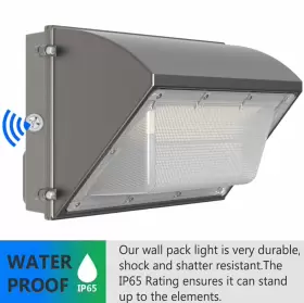 632030024888 WYZM Led Wall Pack Light Dusk Dawn Garden Front