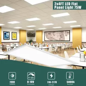 PANEL-12PCS-C WYZM Troffer Light Integrated Led Dimmable #2