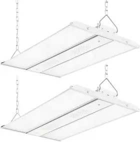 696571778808 XBUYEE Pack Led High Bay Light Dimmable Linear