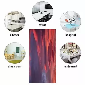 DT23-XL0787 XINLANA Fluorescent Light Covers Classroom Clouds #3
