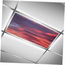 DT23-XL0787 XINLANA Fluorescent Light Covers Classroom Clouds
