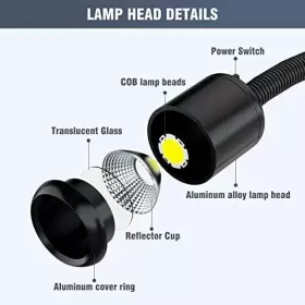 772285388912 YOUTEMEI Led Light Flexible Waterproof Lathe #2
