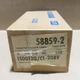 NEW BOX OF 12 SYLVANIA QUARTZ 58859-2 TUNGSTEN HALOGEN LIGHT BULB 208V 1500W AK