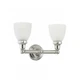 Livex Lighting Classic Bath Vanity Light Fixture in Chrome - 1022-05
