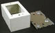 Wiremold V5744, 300 V, Ivory, Extra Deep, Raceway Switch and Receptacle Box, 1pc