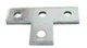 (QTY:5) Power-Strut  PS714EG, PS714 - Tee Plate M884420